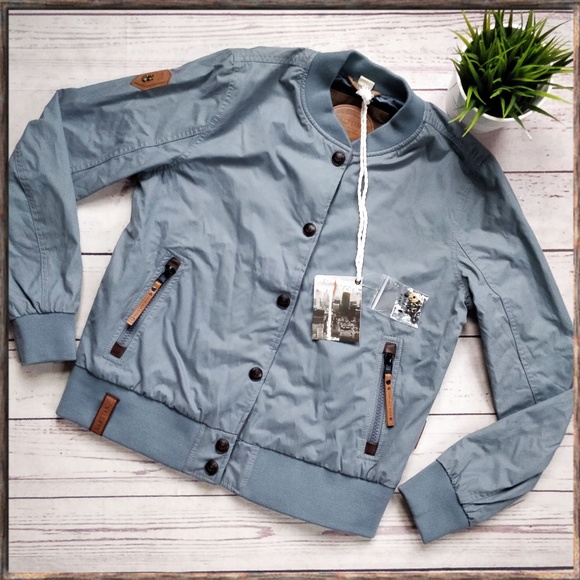 Nwt M Bluegrey S Jacket Gefährlich Naketano Freiamp; Yb7fv6gy